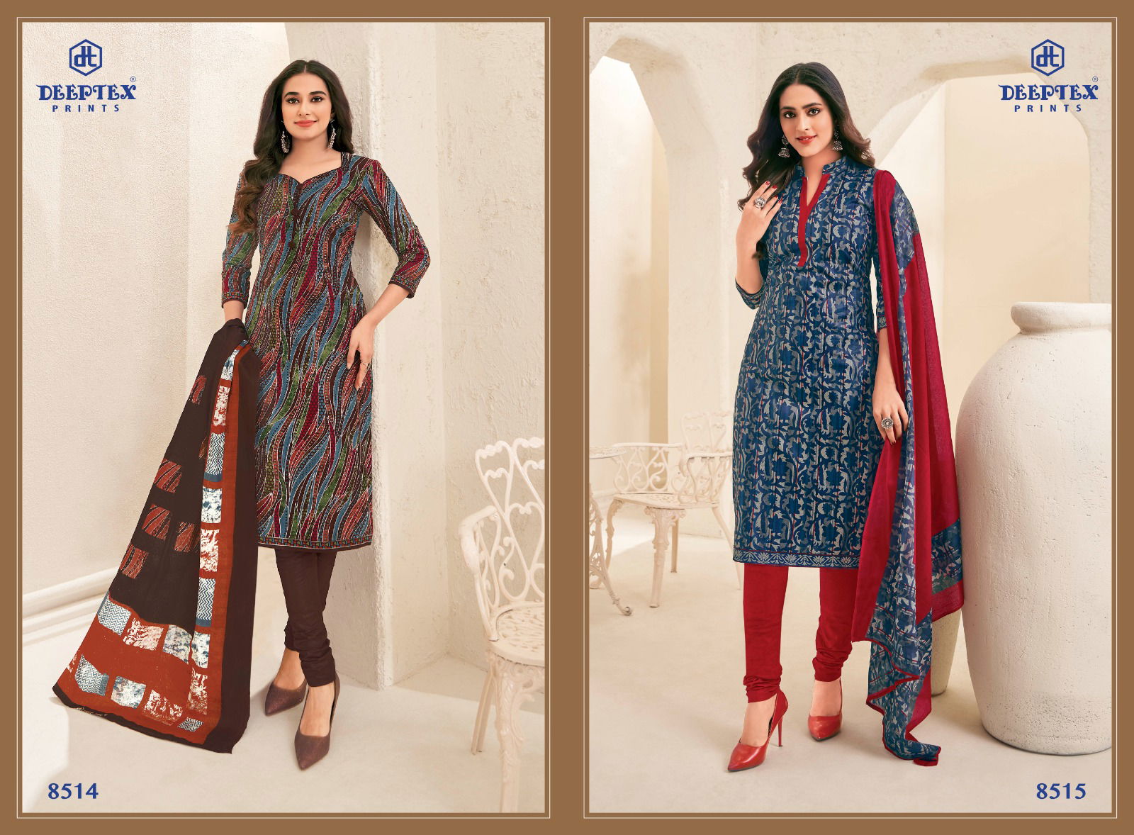 Miss India Vol 85 By Deeptex Printed Cotton Printed Dress Material Wholesale Suppliers In Mumbai
